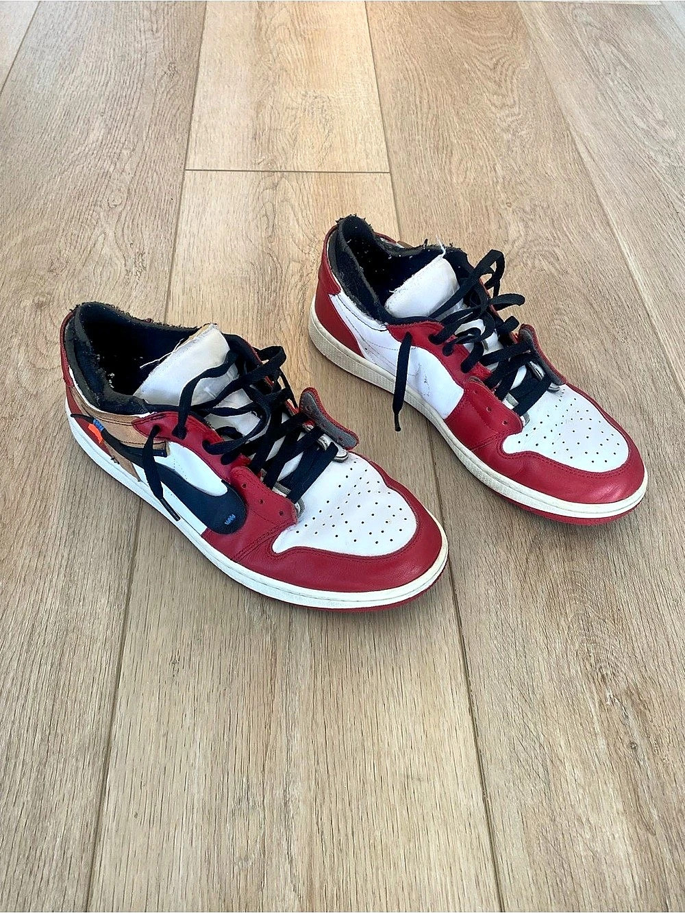 Custom Air Jordan 1 – Chicago / Deconstructed Style